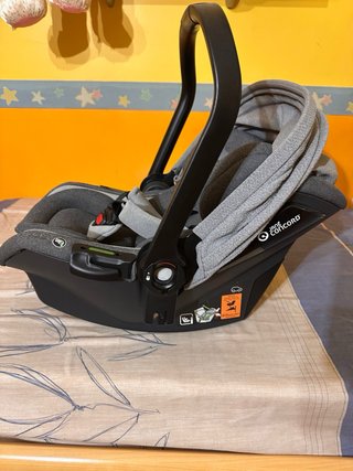 Silla de coche bebé grupo 0+ gris NUEVA!