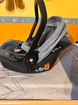 Silla de coche bebé grupo 0+ gris NUEVA!