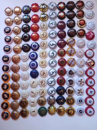 Chapas de Cava Colección Variada