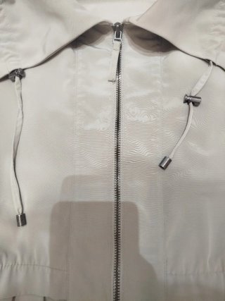 Parka Massimo Dutti Beige Nueva