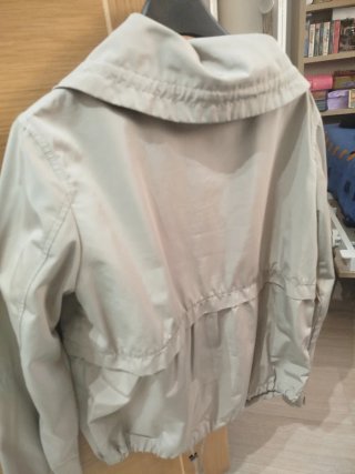Parka Massimo Dutti Beige Nueva