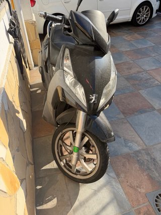Scooter 250cc Negra/Gris