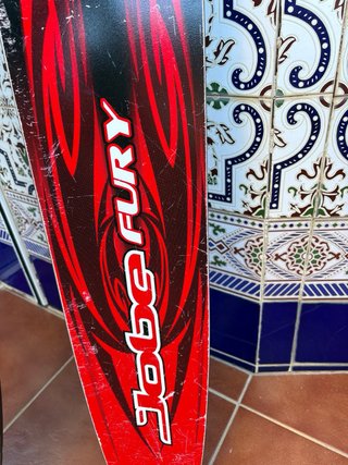 Sky acuáticos Jobe Fury + chaleco + cuerda + funda