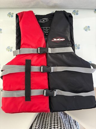 Sky acuáticos Jobe Fury + chaleco + cuerda + funda