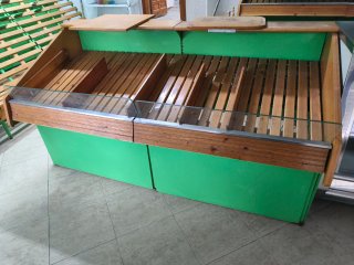 Estanterías Frutería Madera y Metal