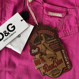 Gonna corta  D&G Dolce & Gabbana rosa NUOVA