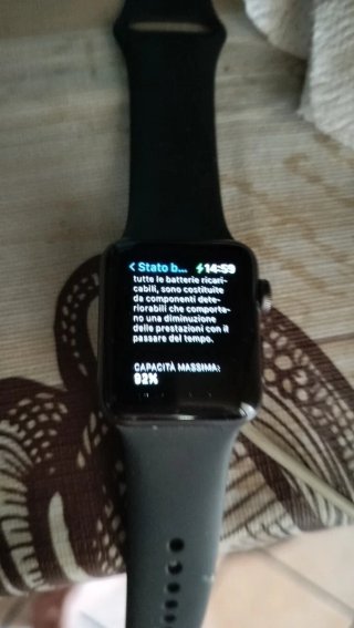 Apple Watch Series 3 Nero