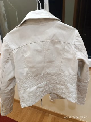 Cazadora Mustang Blanca Talla M