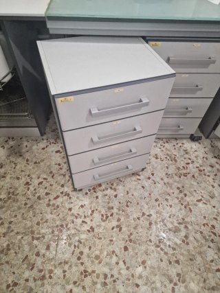 Cajonera con Ruedas Gris (2 unidades)