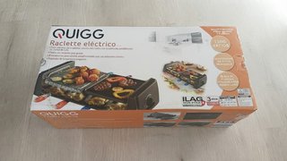【NUEVO】PLANCHA ELECTRICA QUIGG CON PIEDRA NATURAL