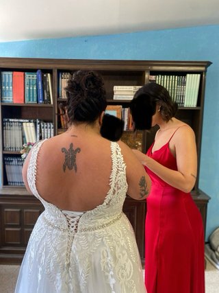 Vestido de Novia Talla Grande 48-54 estilo romano