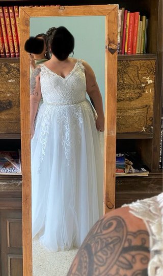 Vestido de Novia Talla Grande 48-54 estilo romano