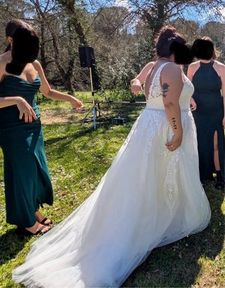 Vestido de Novia Talla Grande 48-54 estilo romano
