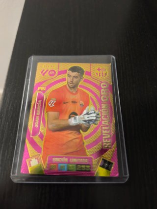 Cromo Joan García FCB Revelación ORO