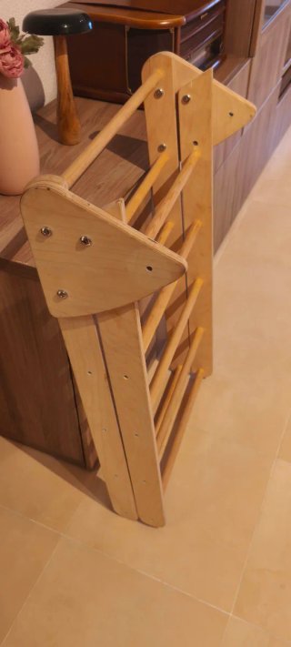 Triángulo Pikler y Rampa Madera