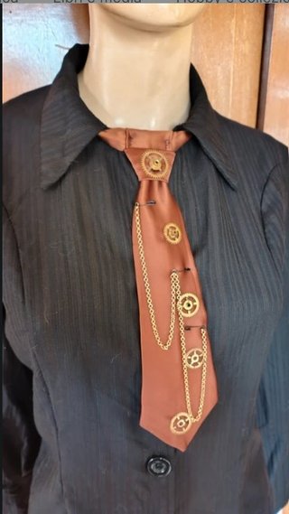 Cravattino Steampunk Cosplay Alternativo