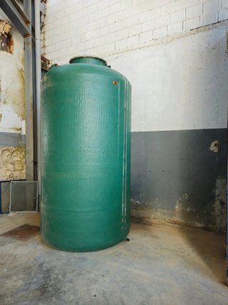 Depósito listos para la acumulación de aguas