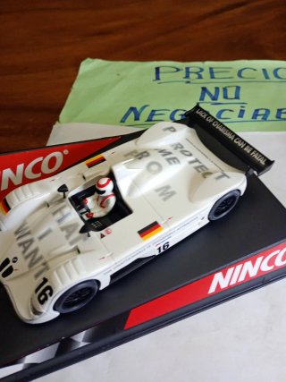 Coche Scalextric Ninco BMW V12 LMR Artacar
