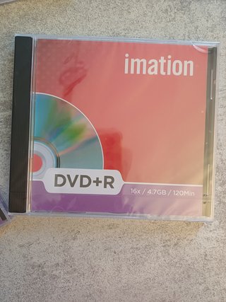 Lotto DVD+R Imation 4.7GB con custodia