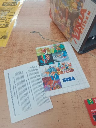 JUEGO SEGA MASTER SYSTEM NINJA GAIDEN