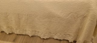 Colcha Beige Volante Zara Home