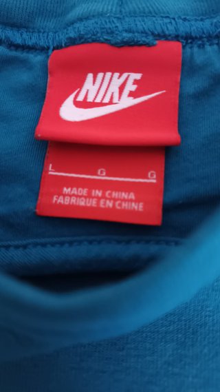 Sudadera Nike Azul Teal Vintage Blokecore