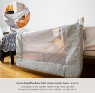 INTERBABY 150 x 90 cm Barrera de cama Abatible