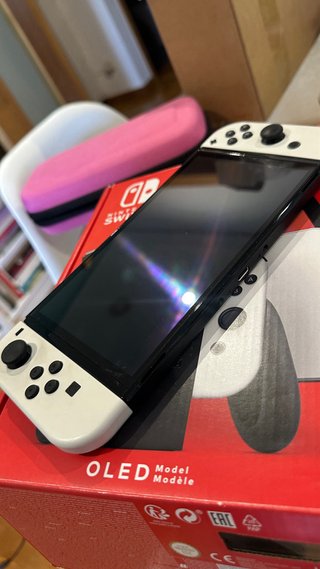 Nintendo Switch OLED Blanca