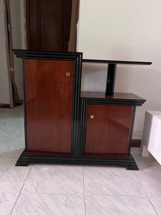 Mueble recibidor clásico madera