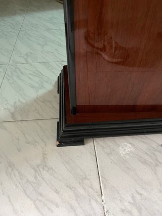 Mueble recibidor clásico madera