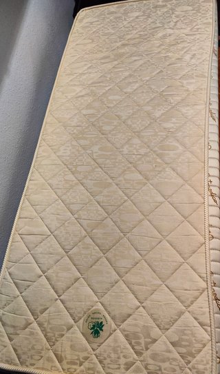 Cama Nido Metálica con Ruedas + Colchón 80x180