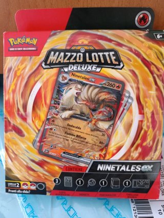 Pokemon Mazzo Lotta Deluxe Ninetales EX