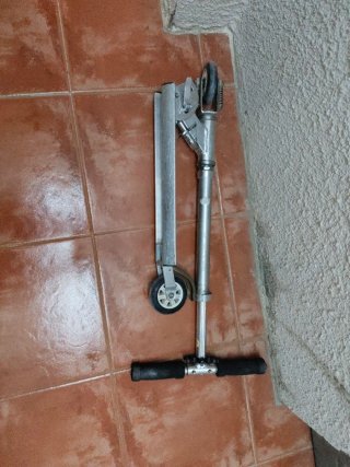 Patinete plegable de aluminio