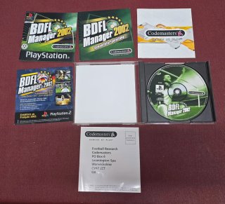 PS1 BDFL Manager 2002 PAL Alemania