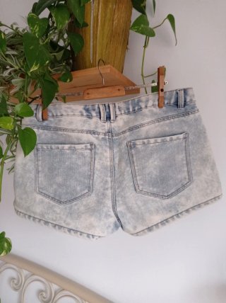 Conjunto top lencero y short vaquero Talla M
