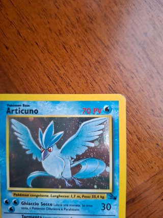 Articuno 2/62 Pokemon Card Fossil 2000