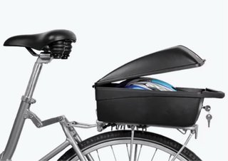 Maleta para bici con llave