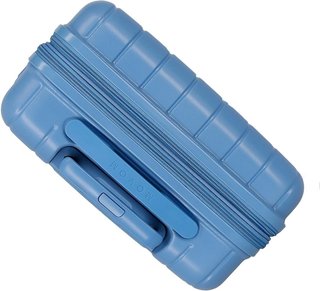 Set 3 Valigie Trolley Movom ABS TSA Blu