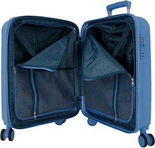 Set 3 Valigie Trolley Movom ABS TSA Blu