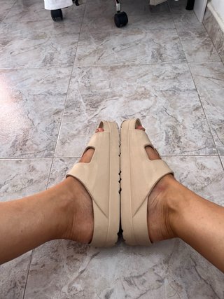 Sandalias Bosanova Beige Plataforma