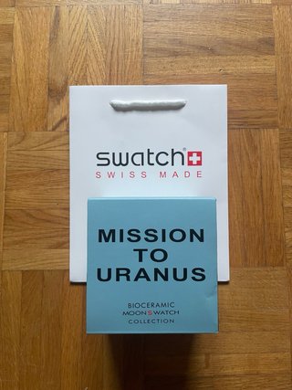 Swatch x Omega Mission to Uranus