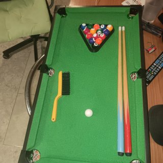 Mini mesa de billar completa