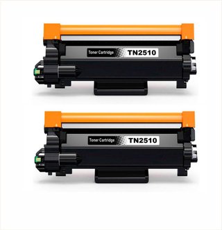Pack 2 Toner TN2510 XL Brother