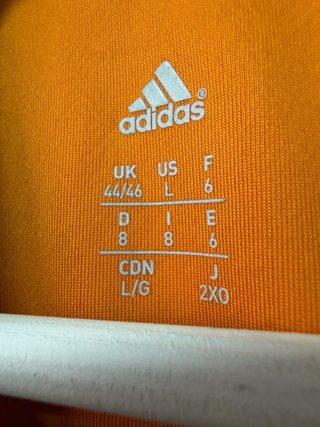 Camiseta Real Madrid Adidas Naranja