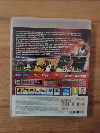Lote 4 Juegos PS3 NBA 2K9, 2K11, 2K12