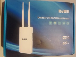 Router 4G KuWFi WiFi Exterior/Interior SIM