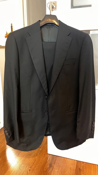Traje Pedro del Hierro Negro Hombre + pantalón