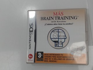 Videojuego Nintendo DS Mas brain training 1