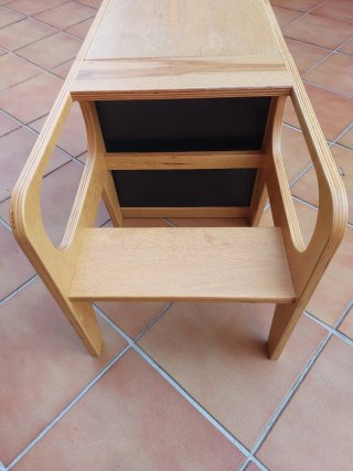 Torre aprendizaje - pupitre madera