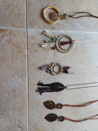 Lote 6 collares boho chic